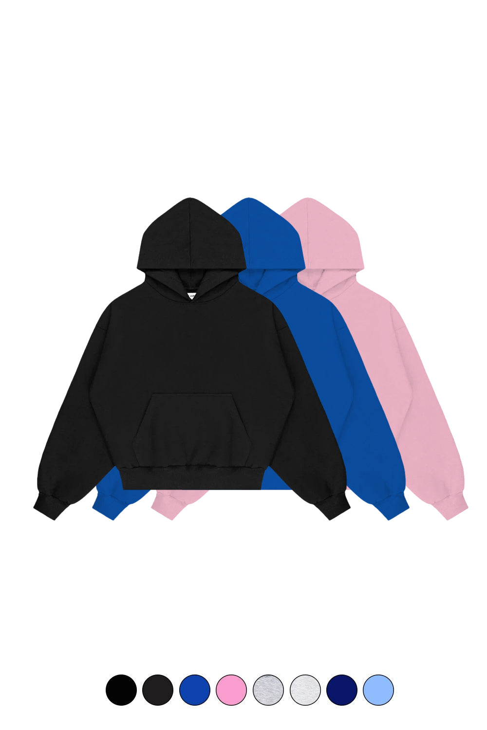 Bluza Hoodie Puffy Core 3 PAK